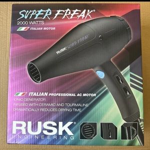 New RUSK Engineering Super Freak 2000 Watt PRO Hair Dryer Blow Salon mom gift